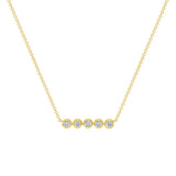 Caitlyn Rose | 14k & Diamond Blossom Necklace